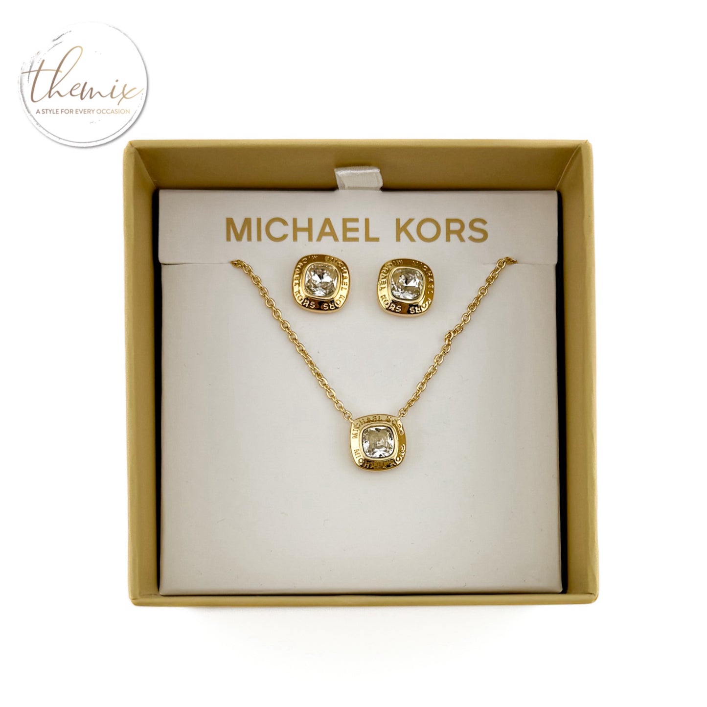 Michael Kors Necklace and Earring Set