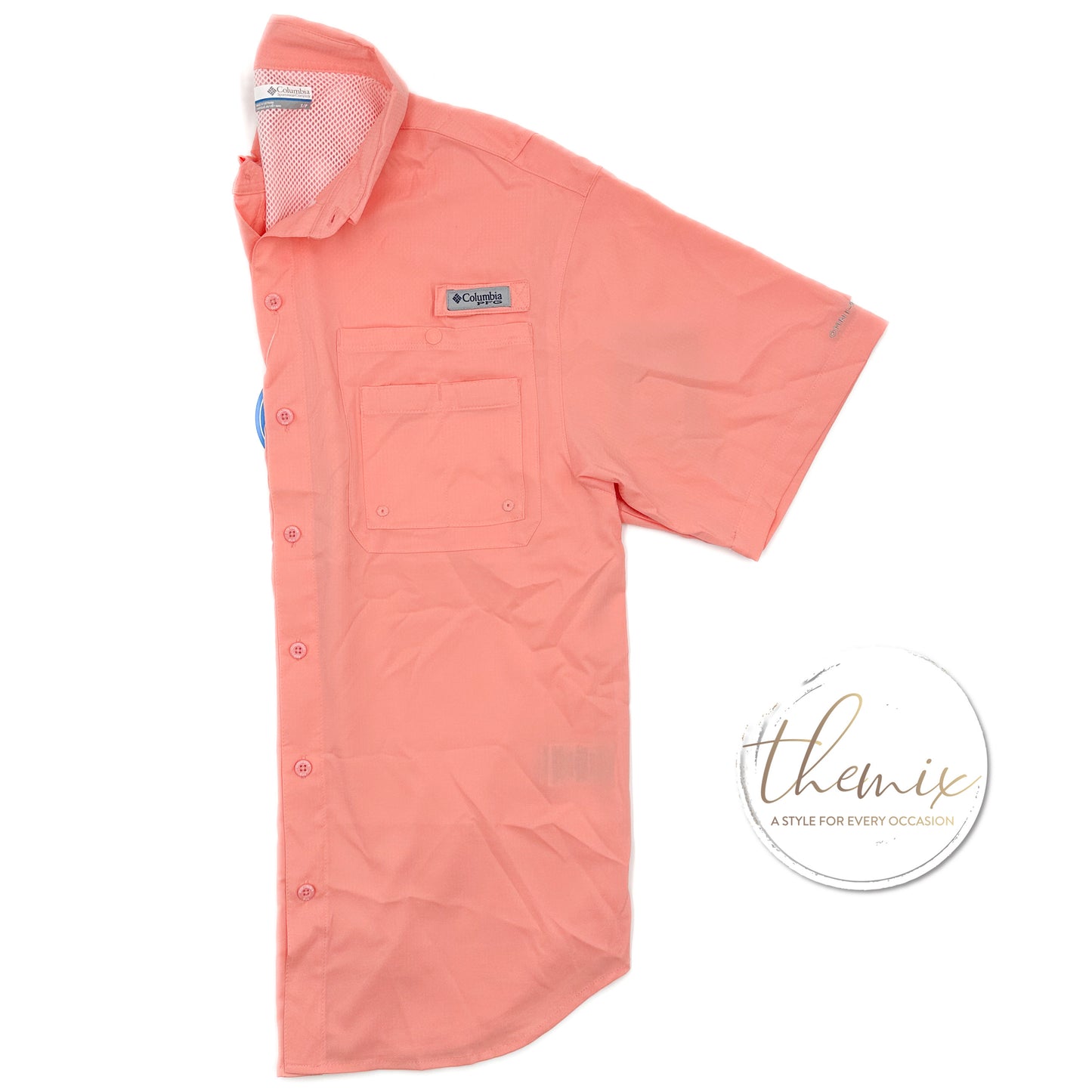 Columbia Male Crystal Springs PFG SS  Shirt