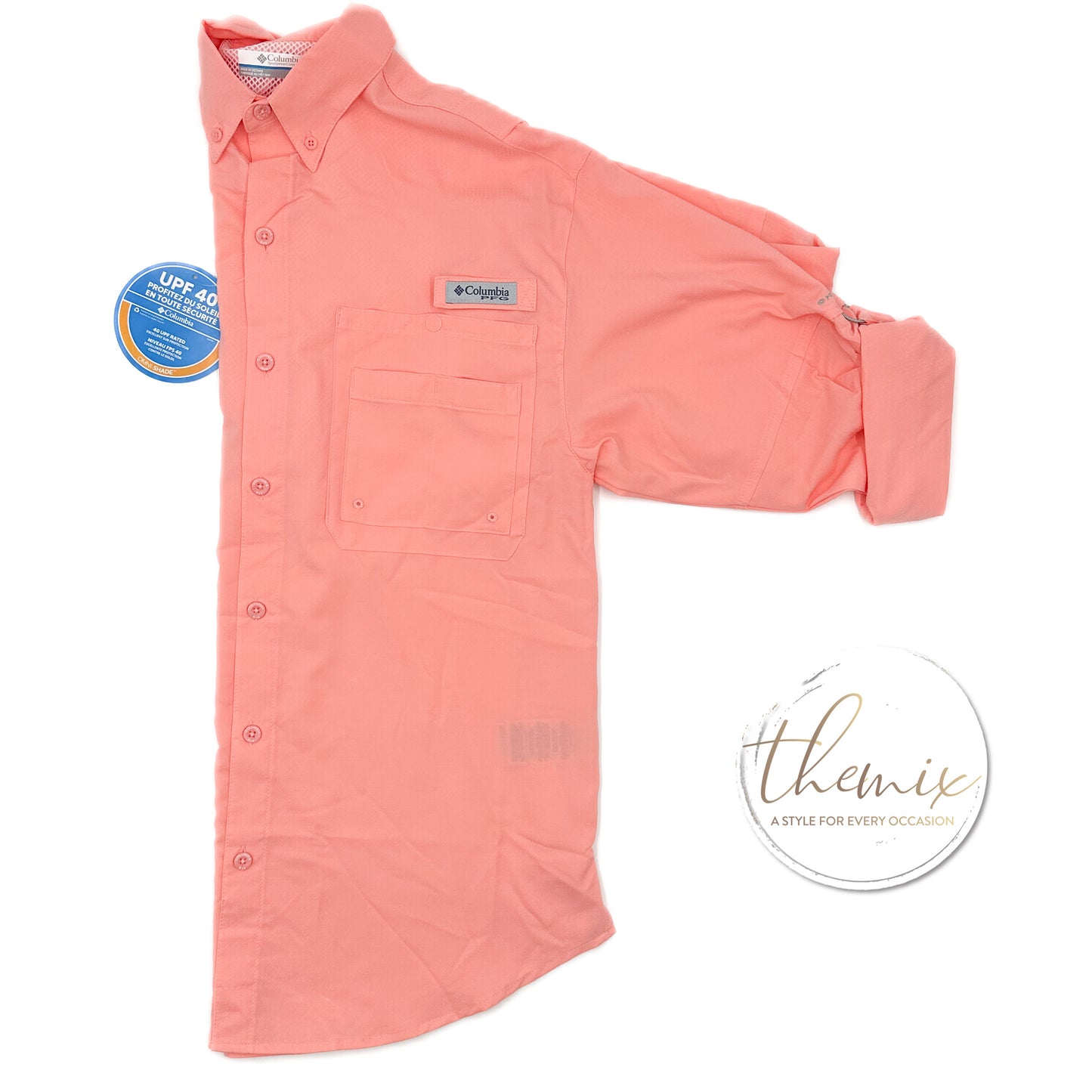 Columbia Male Crystal Spring PFG LS Shirt