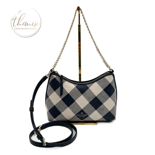 Kate Spade Zippy Woven Gingham Crossbody