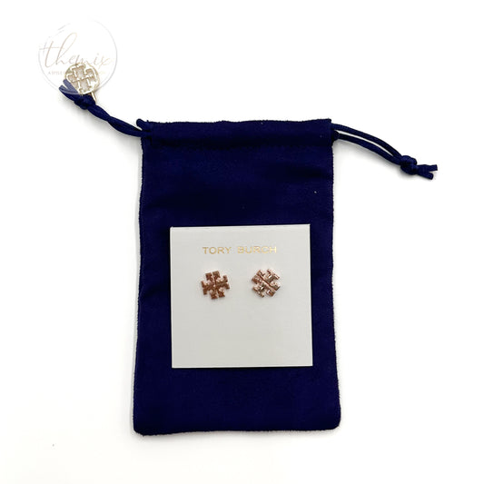 Tory Burch Small Logo Stud