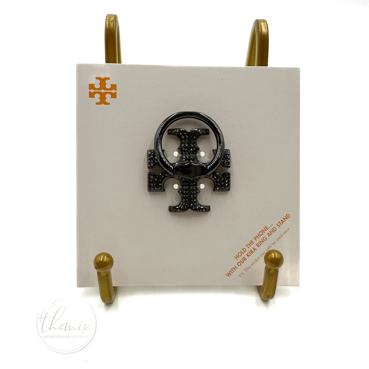 Tory Burch Ring & Stand with Rhinestone