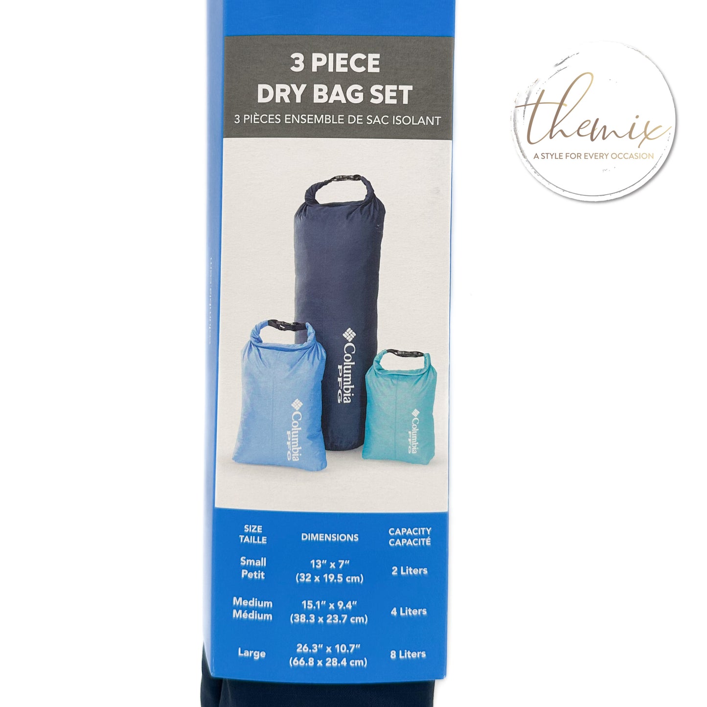 Columbia 3 Piece Dry Bag Set