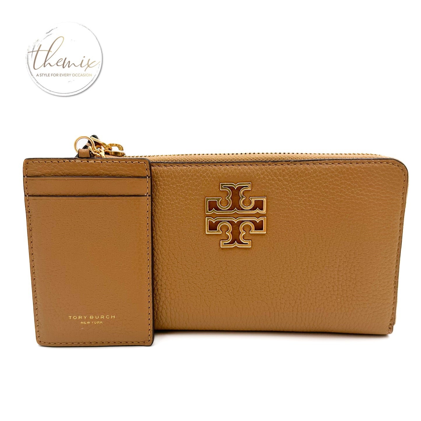 Tory Burch Britten Zip Continental Wallet