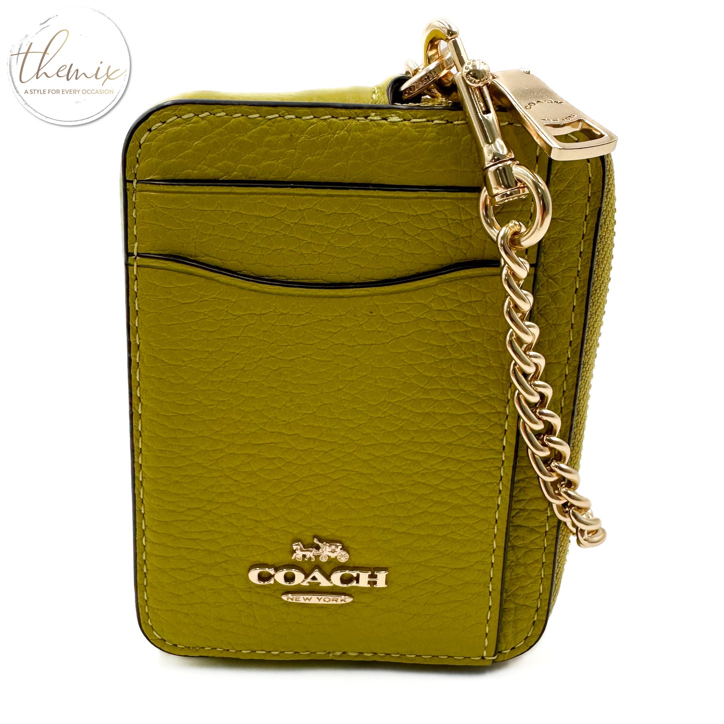 COACH RFB Zip Card Case