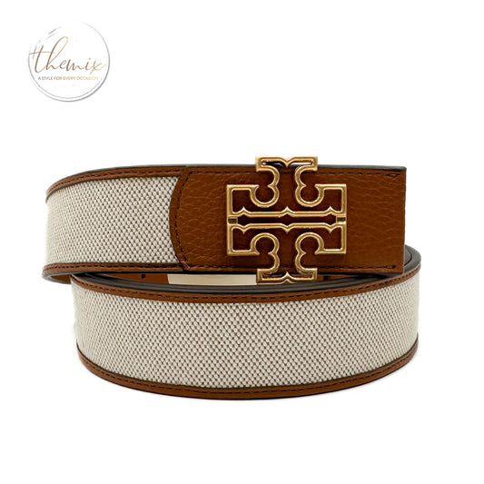 Tory Burch Canvas Belt 1.5 Inch