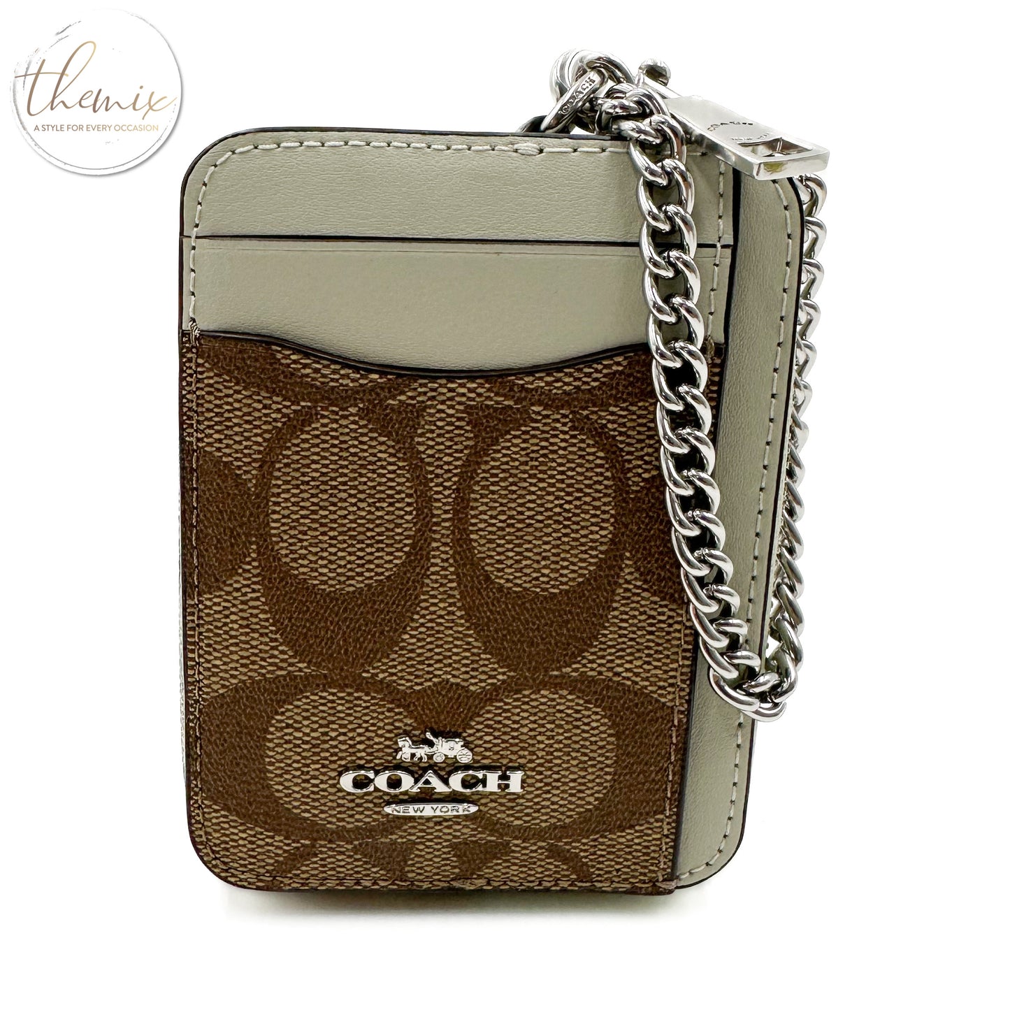 COACH RFB Zip Card Case