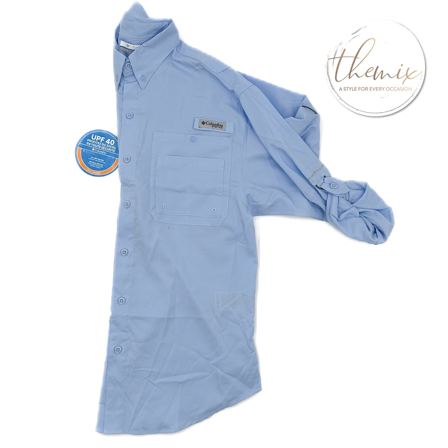 Columbia Male Crystal Spring PFG LS Shirt