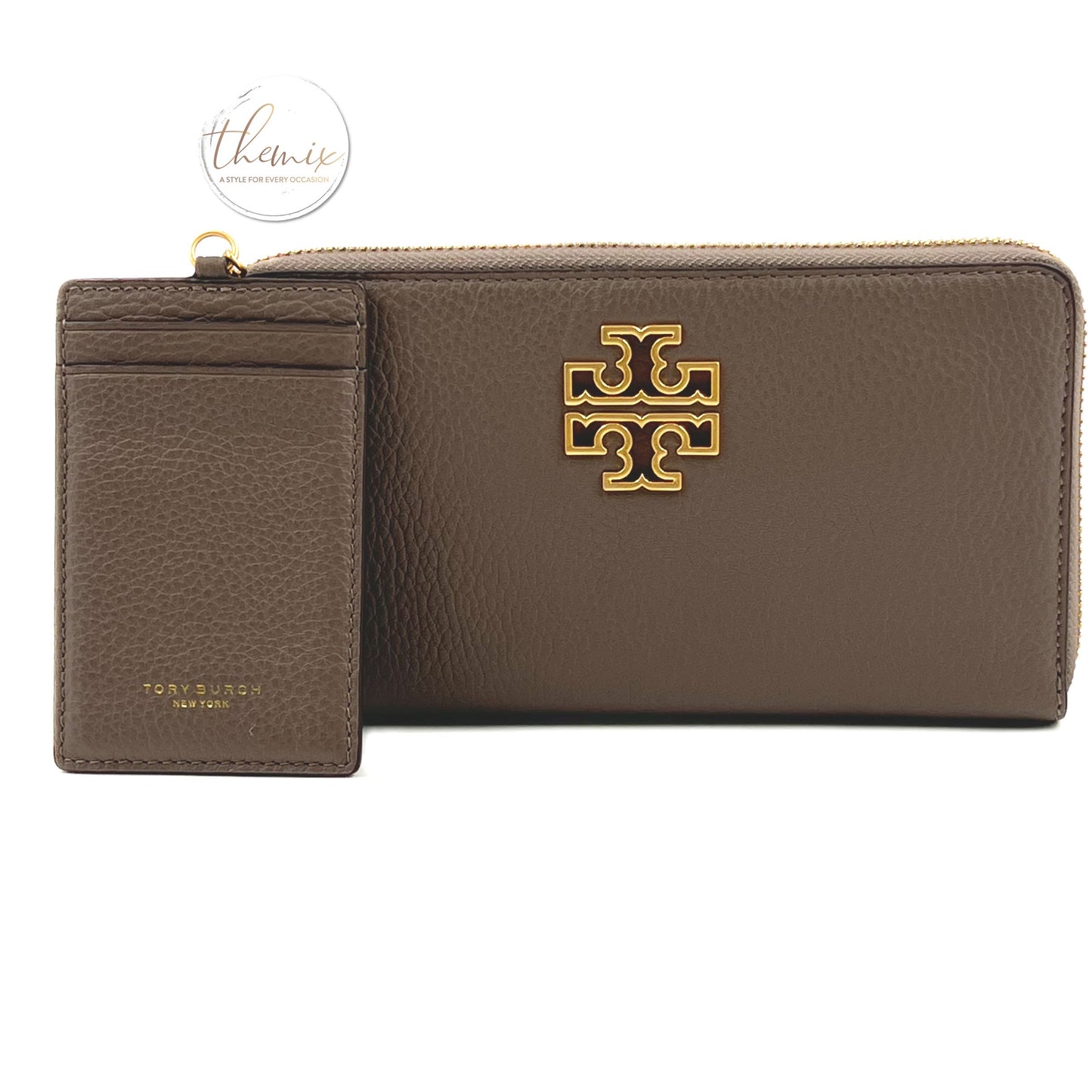 Tory Burch Britten Zip Continental Wallet