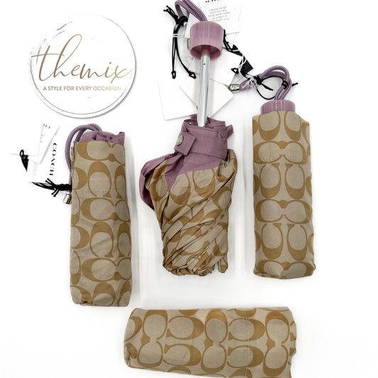 COACH Signature Mini Umbrella