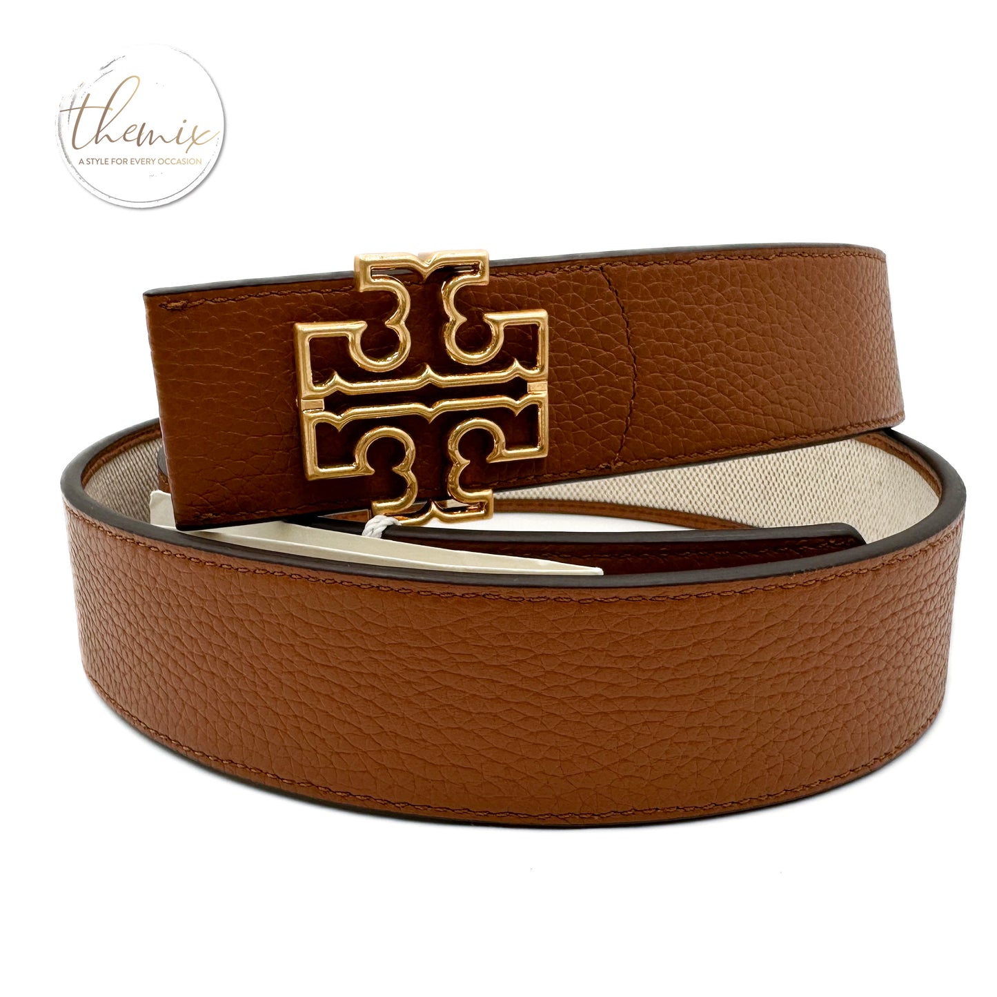 Tory Burch Canvas Belt 1.5 Inch