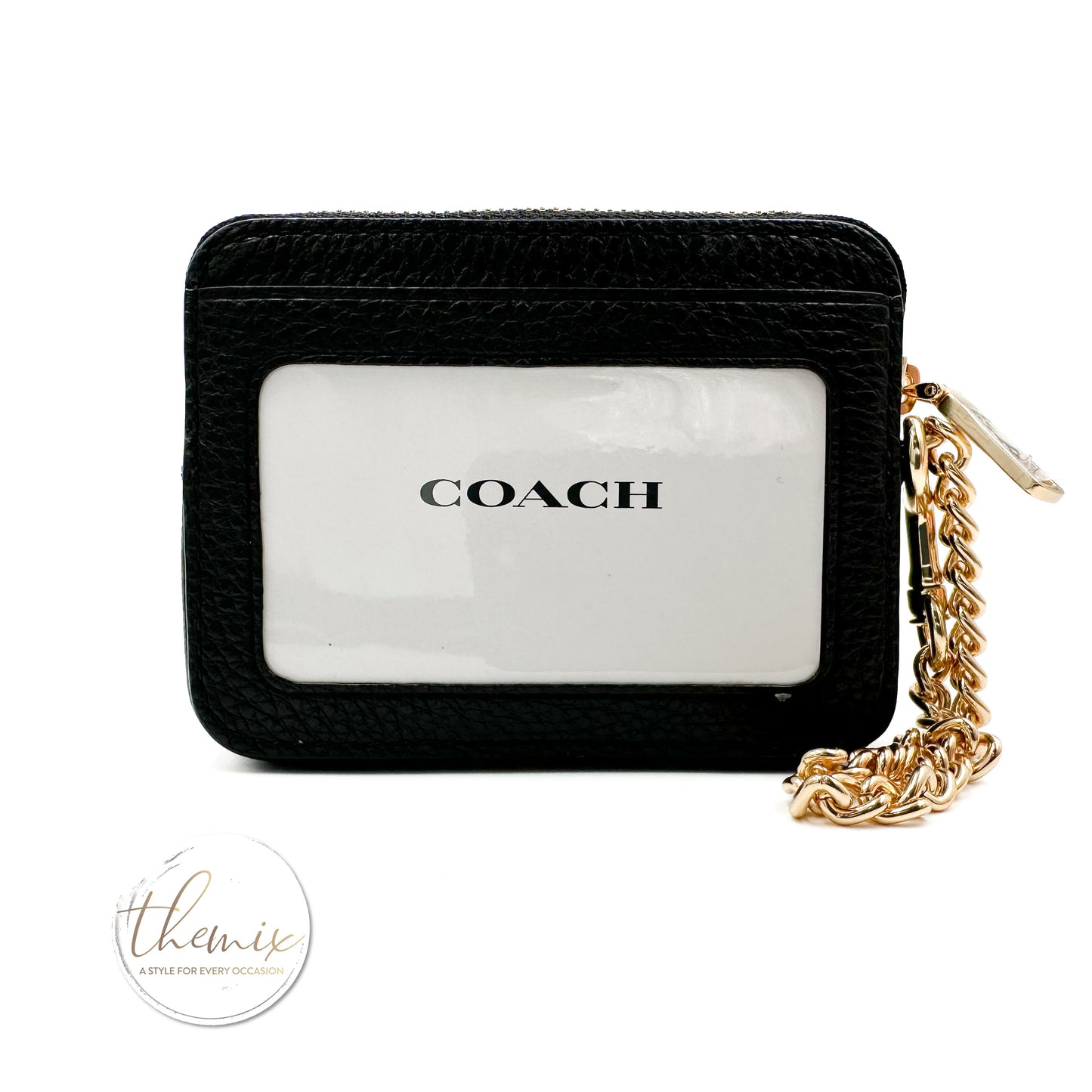 COACH RFB Zip Card Case