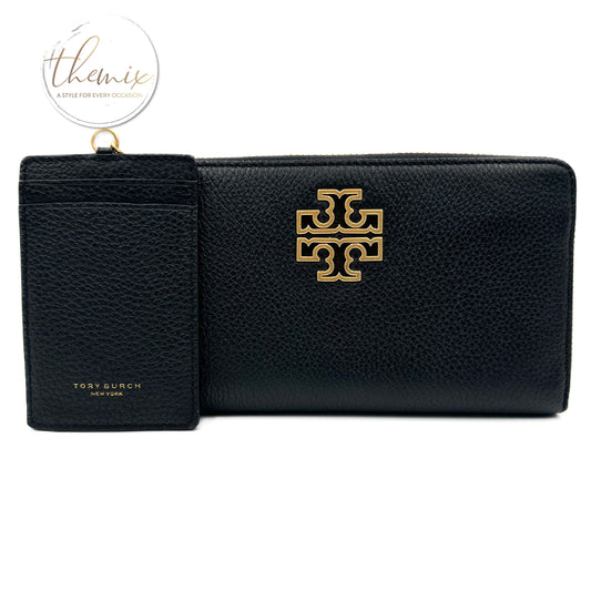 Tory Burch Britten Zip Continental Wallet